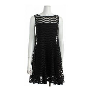 Milly Black Lace Tank Dress Size 0